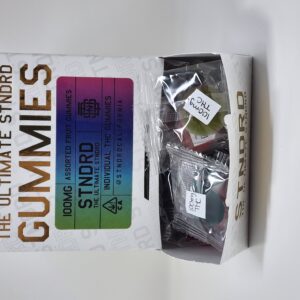 10 single Stndrd gummies (100mg each)