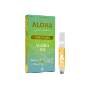 1g Live Rosin Aloha OG Cartridge (510 thread)