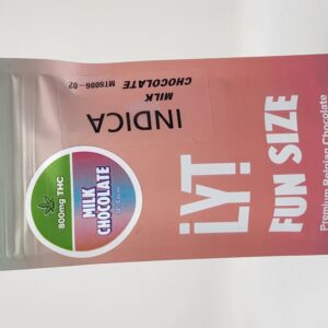 800mg THC milk choc lyt bar