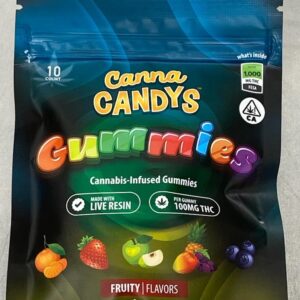 Live Resin 1000mg fruity gummies (Canna Candies)