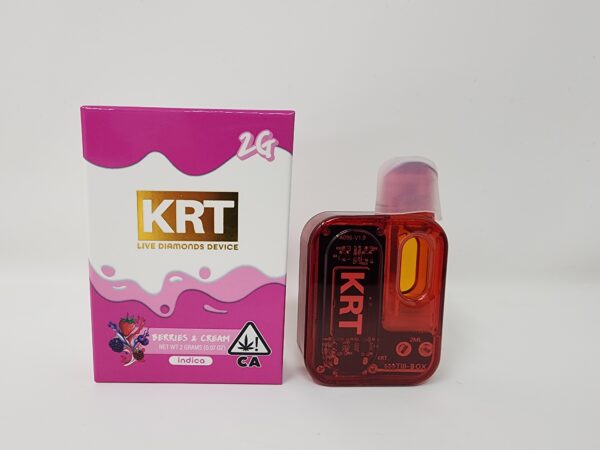 2g Indica Wax Berries N Cream Disposable Pod (close out special $35 each)