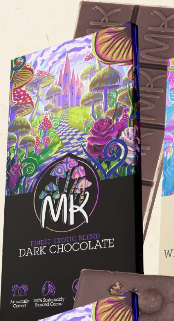 4g Dark Chocolate Magic Kingdom Micro-dose Chocolate Bar