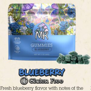 4g Blueberry Magic Kingdom Micro-dose Gummies