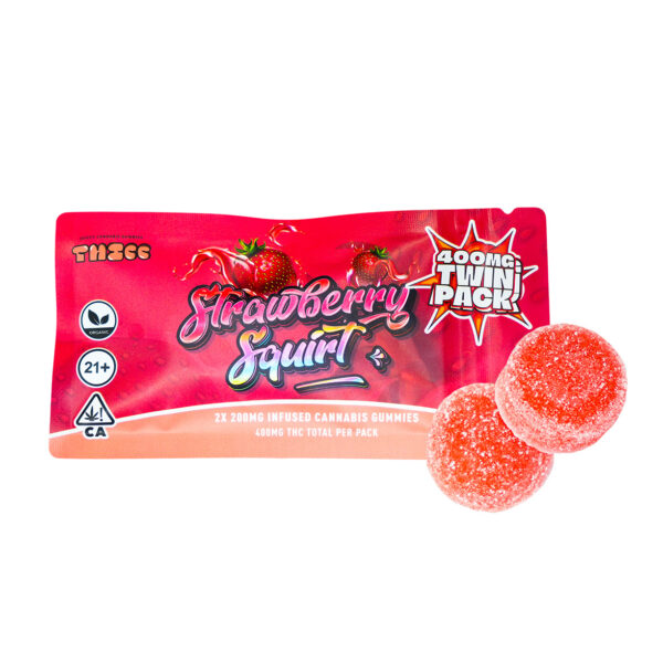 400mg Strawberry Gummys