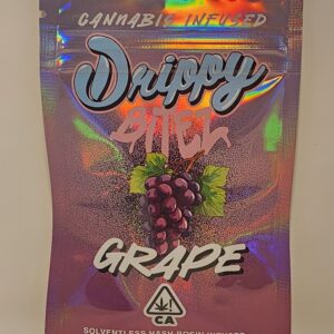Drippy Hash Rosin Grape Bitez (200mg total)