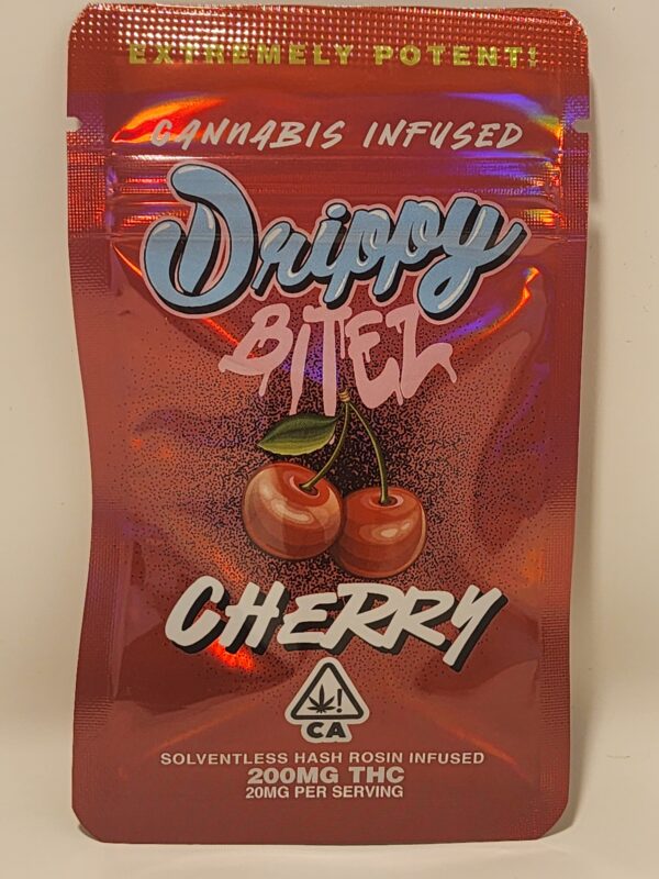 Drippy Hash Rosin Cherry Bitez (200mg total)