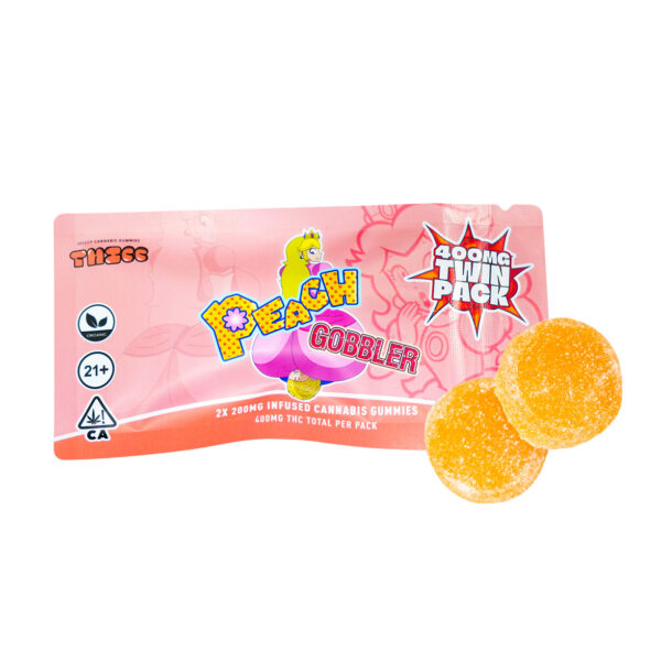 400mg Peach Gummys