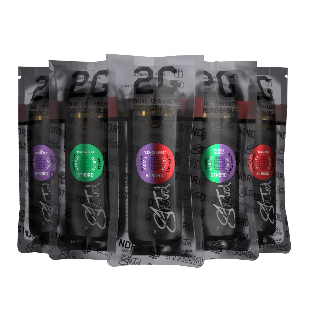 2g STNDRD Switch Indica/Sativa Disposable Pod (King Louie x Lemon Haze) - Image 5
