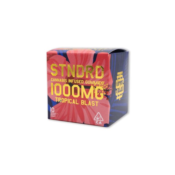 Stndrd Tropical 1000mg thc Sativa Gummy Box