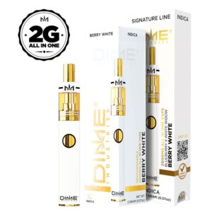2g Dime Berry White all in one device (indica)