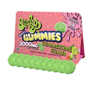 2000mg Guava Nano Gummies (Indica)
