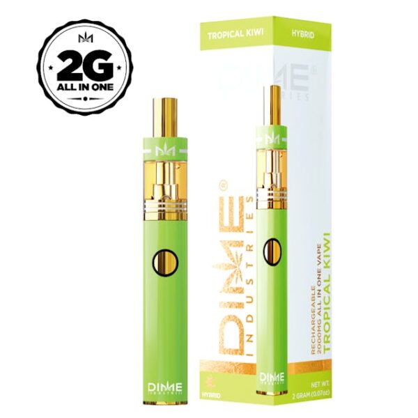 2g Dime Tropical Kiwi all in one device (hybrid)