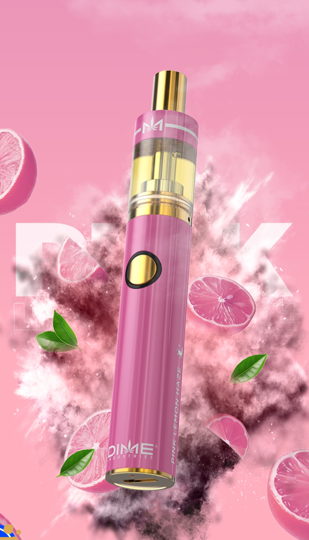 – Pink Lemon Haze – 2g Dime Disposable (Hybrid)(2 2g devices for $110) - Image 2