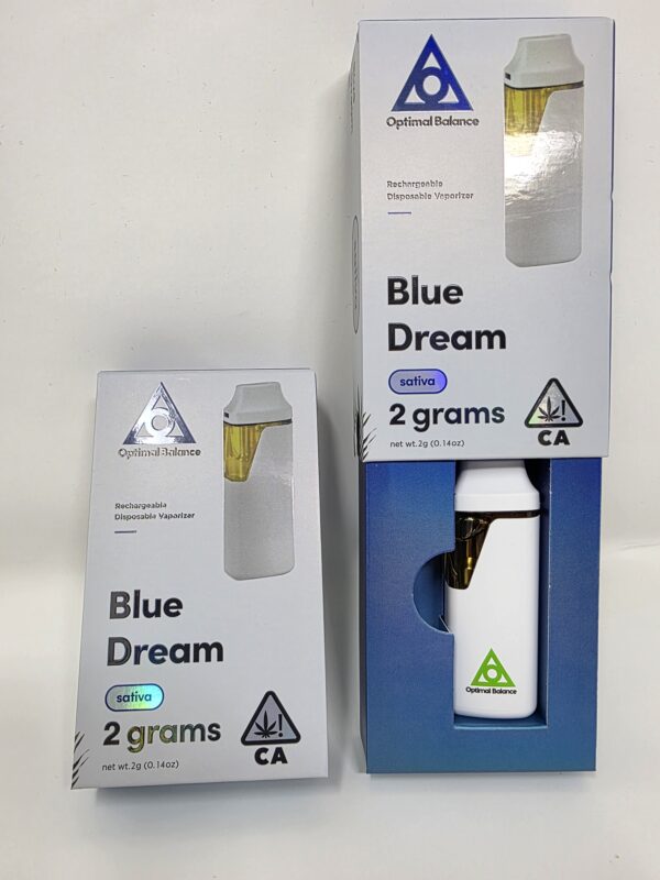 Optimal Balance 2g Blue Dream Disposable Vape (Sativa)