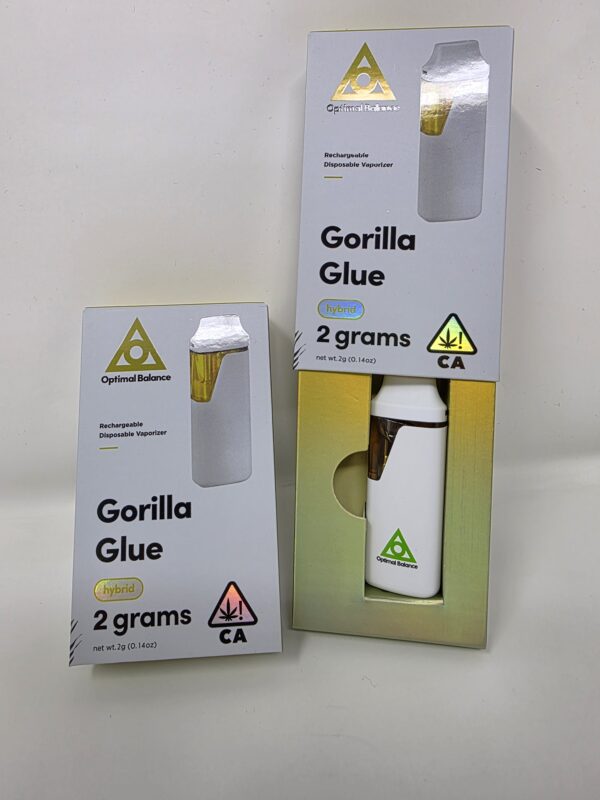 Optimal Balance 2g Gorilla Glue Disposable Vape (Hybrid)