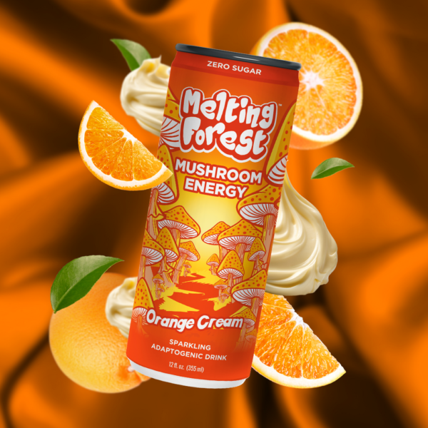 Melting Forest Mushroom Energy Sparkling Drink (Orange Cream)