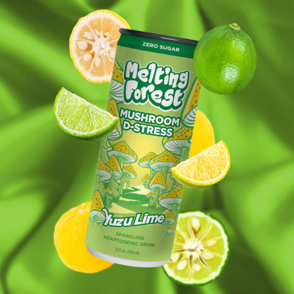 Melting Forest Mushroom D-Stress Sparkling Drink (Yuzu Lime)