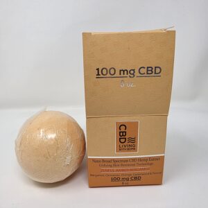 Amber Bergamot CBD Bath Bomb (100 mg cbd)