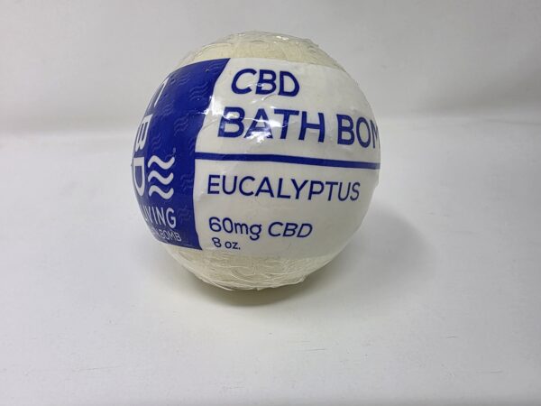 Eucalyptus CBD Bath Bomb (60 mg cbd)