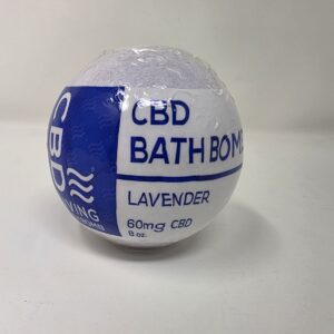 Lavender CBD Bath Bomb (60 mg cbd)
