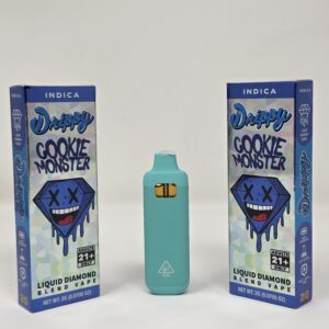 2g Cookie Monster Liquid Diamond Disposable Drippy Pod