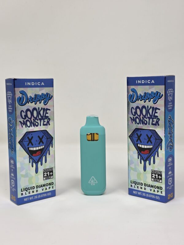 2g Cookie Monster Liquid Diamond Disposable Drippy Pod