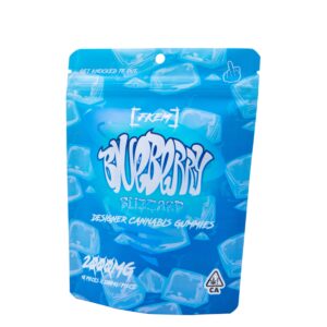 2000mg Blue Raz thc FKEM gummies (indica)