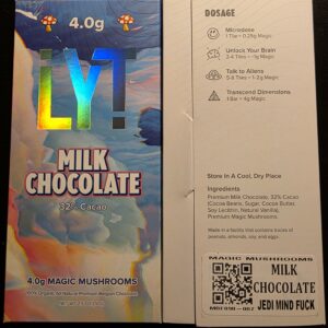 4g Milk Chocolate LYT Micro-dose Chocolate Bar