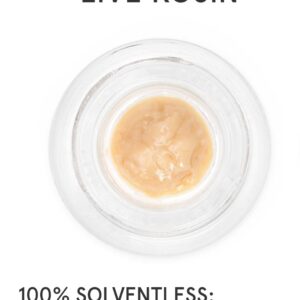 1g Raw Garden Grapes & Cream Live Rosin (indica)