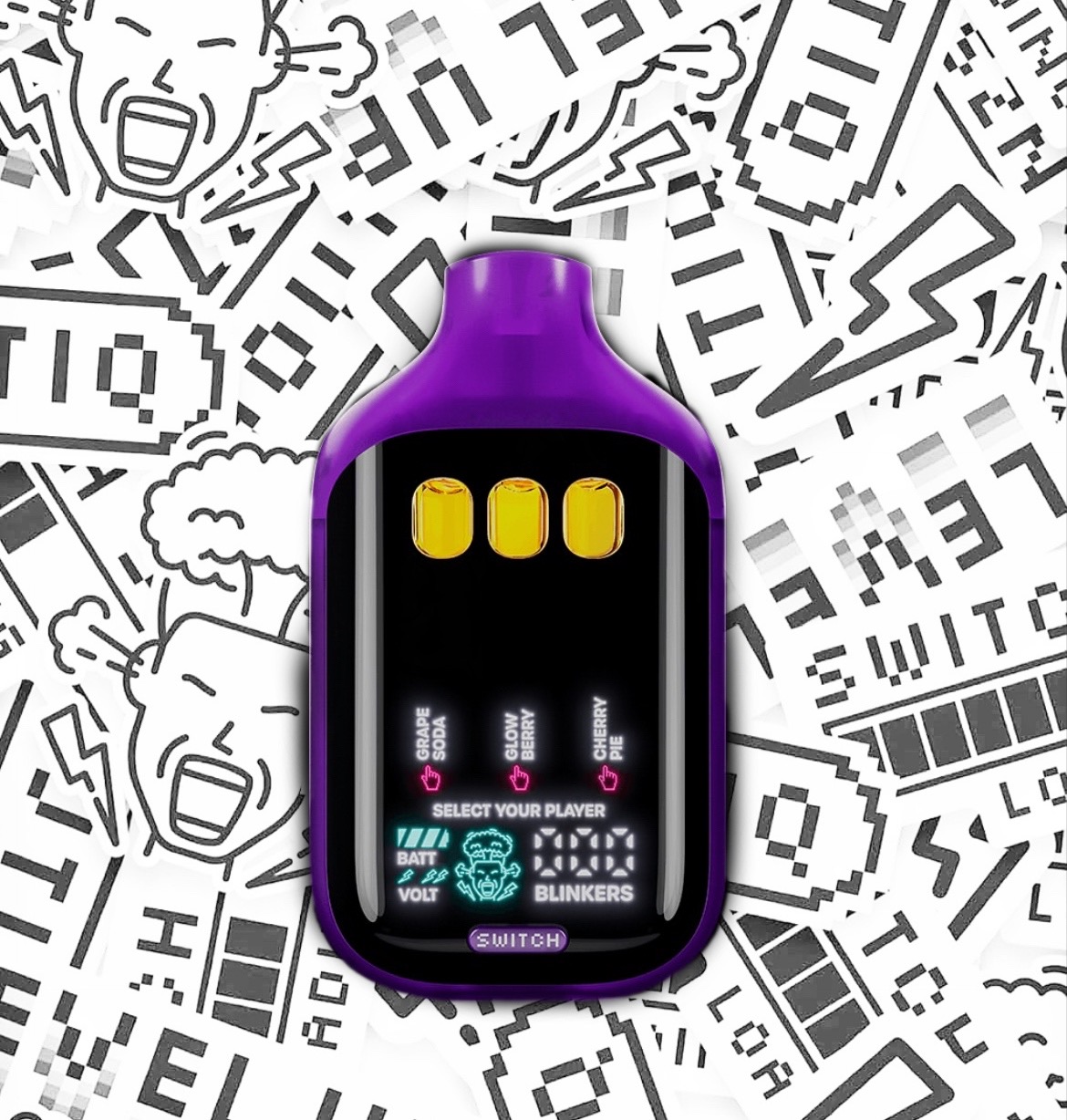 – Grape Soda x Glowberry x Cherry Pie – New 2g Boutiq Switch V5 3 Flavor Disposable(I x I x I)