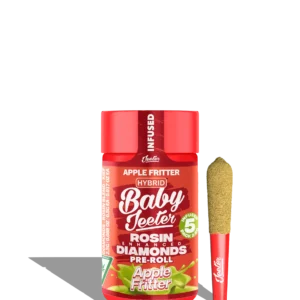 - Apple Fritter - Baby Jetters .5g Rosin Enhanced Diamonds Hybrid preroll 5 pack
