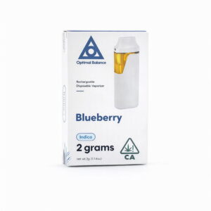 Optimal Balance 2g Blueberry Disposable Vape (Indica)