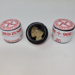 - Red Zushi - 2g Jar Live Hash Rosin