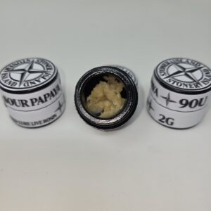 - Sour Papaya - 2g Jar Live Hash Rosin
