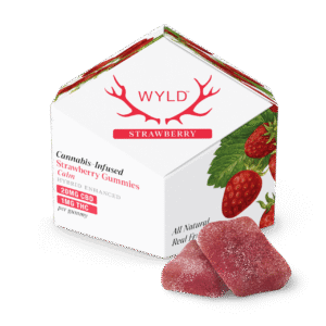 Wyld Calm Gummies (Strawberry) 10mg THC, 200mg CBD