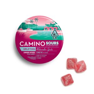 Camino Uplifting Sour Gummies (Watermelon Spritz) 100mg THC
