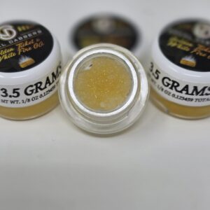 Golden Ticket x White Fire OG - 3.5g Live Resin Diamond Sauce (Indica)