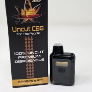2g CBD + CBG disposable Vape Cartridge (Sativa)