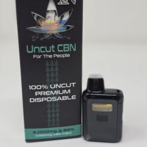 2g CBD + CBN disposable Vape Cartridge (Indica)