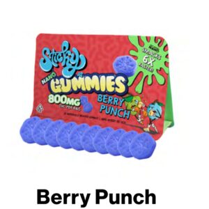 800mg Berry Punch Nano Gummies (Sativa)