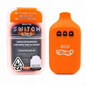 – Orange Slush x Biscotti x Guava Gelato – New 2g Boutiq Switch V5 3 Flavor Disposable(S x I x H)