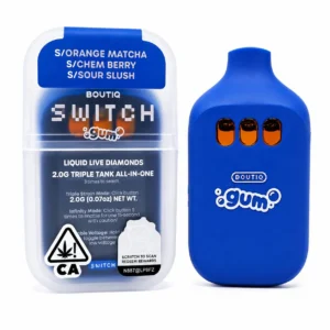 - Orange Matcha x Chem Berry x Sour Slush - New 2g Boutiq Switch V5 3 Flavor Disposable(S x S x S)