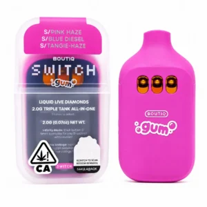 - Pink Haze x Blue Diesel x Tangie-Haze - New 2g Boutiq Switch V5 3 Flavor Disposable(S x S x S)