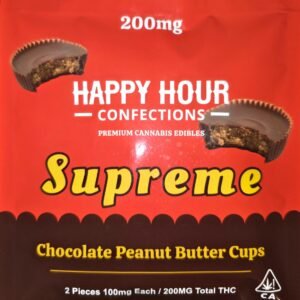 Peanut Butter Cups - 200mg (100mg each cup)