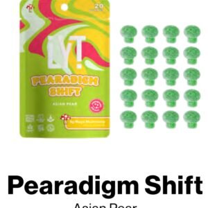 20 count bag of .25g Asian Pear LYT Micro-dose Gummies (5 grams total)(2 bags for $80)