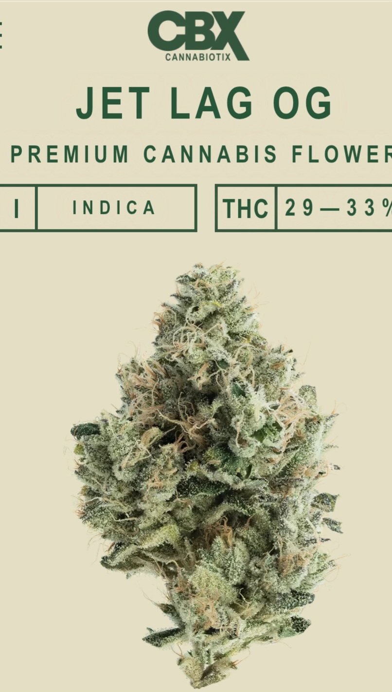 *EX* Jet Lag OG (cbx) new sticky strain