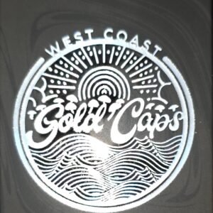3.5g Dark Chocolate Micro-dose West Coast GoldCaps Chocolate Bar (made from Albino P.E.)